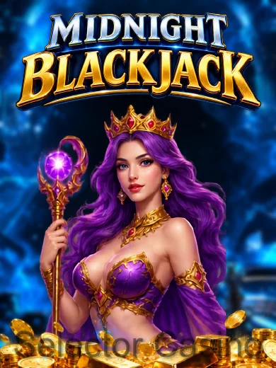 Постер игры Midnight Blackjack